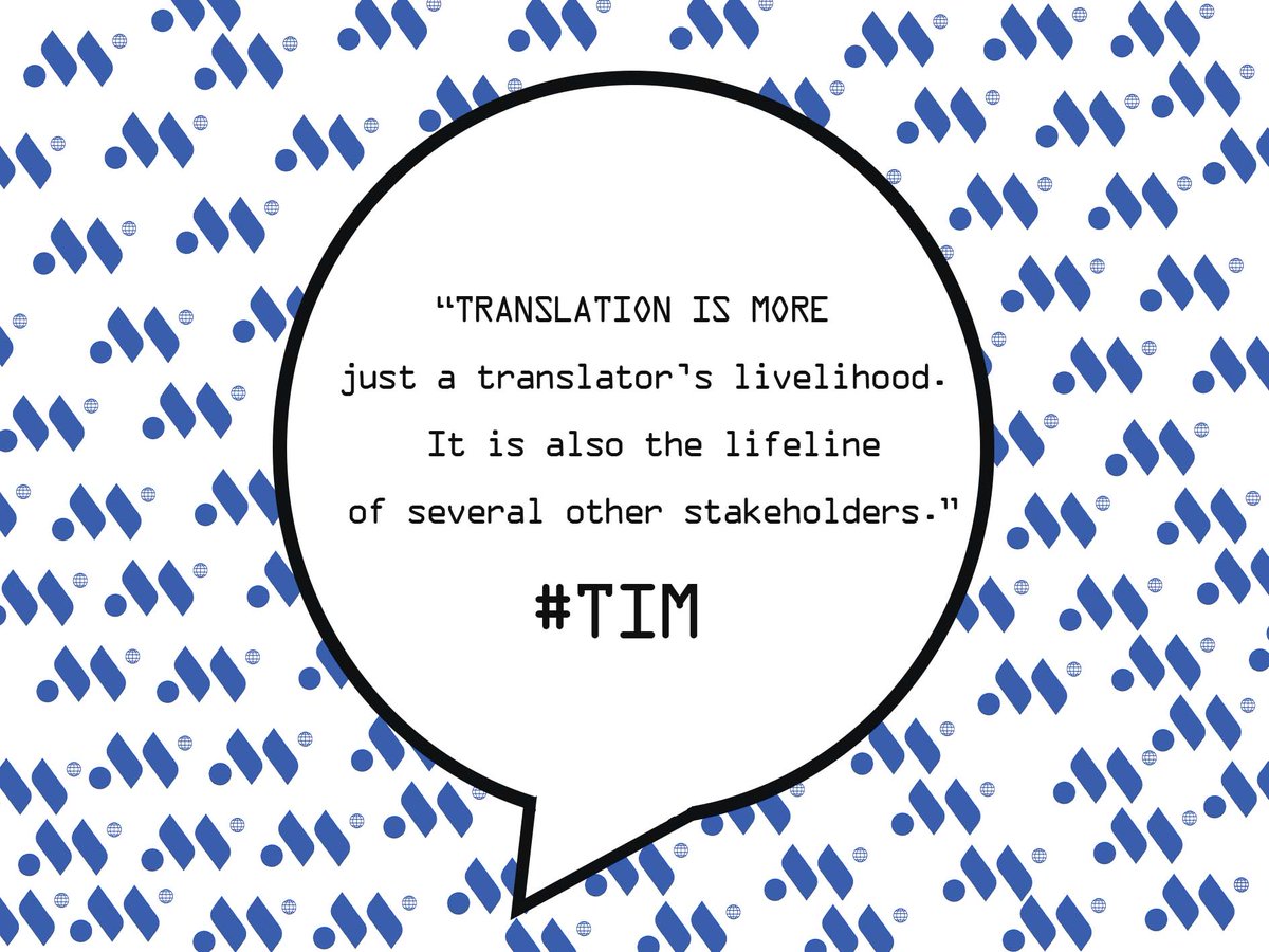 MaitrizLSP's tweet photo. Translation Is More than just a translator's livelihood. It is a lifeline for several other stakeholders. #TIM #TranslationIsMore #AWorldWithoutBarriers https://t.co/68e0ie2rYd