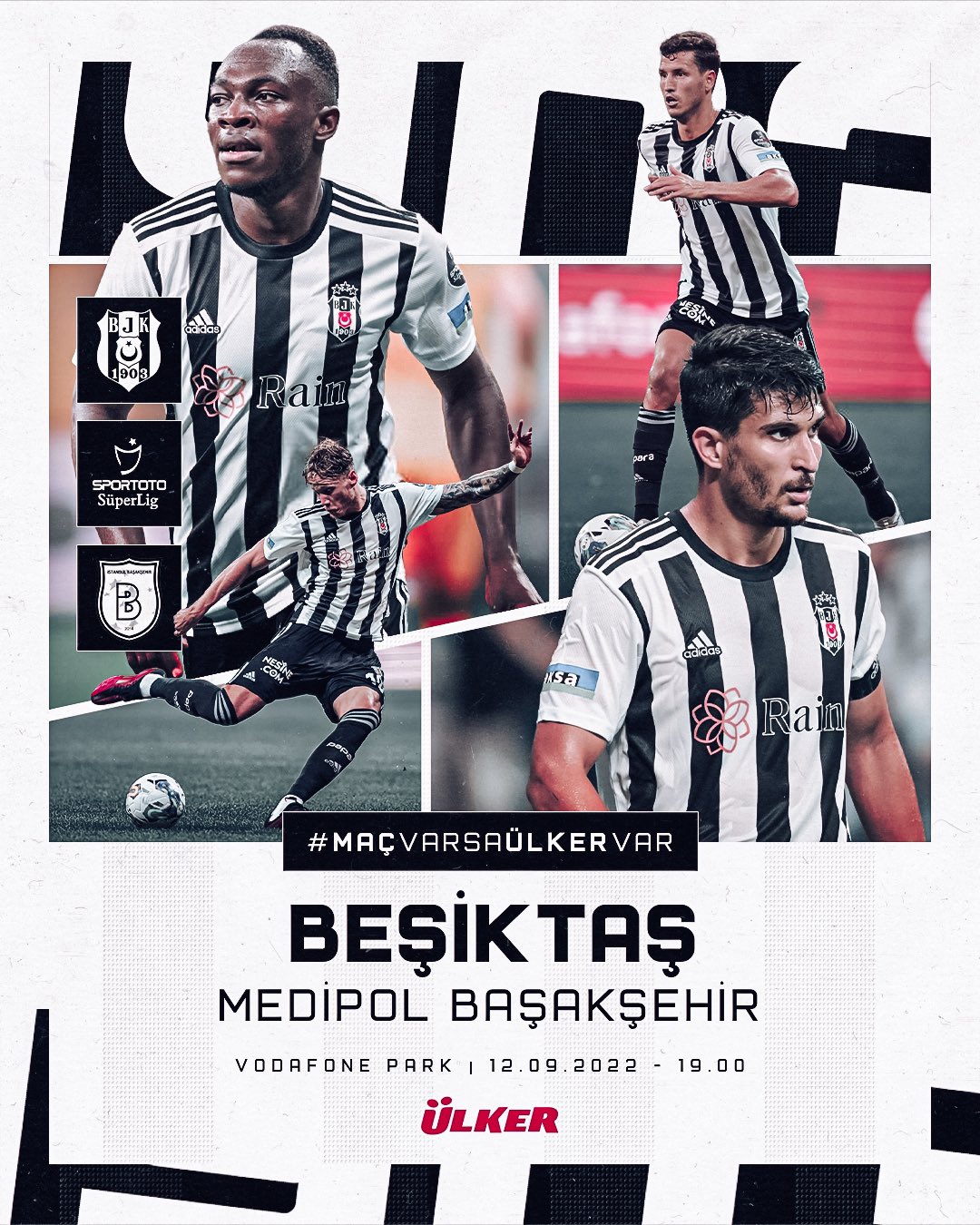 Beşiktaş Başakşehir Maç Görseli