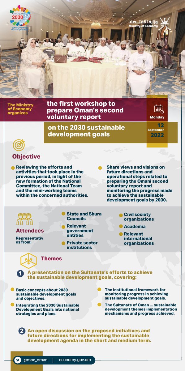 وزارة الاقتصاد on Twitter: "To elevate cooperation and engagement with