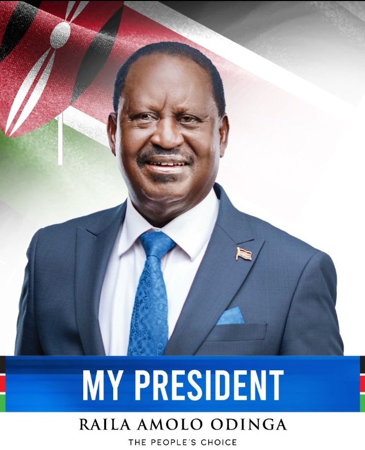 CaptainDominicO's tweet image. My President remains Raila Odinga, you can't force me to like what I don't like. The people's President is Raila Odinga.