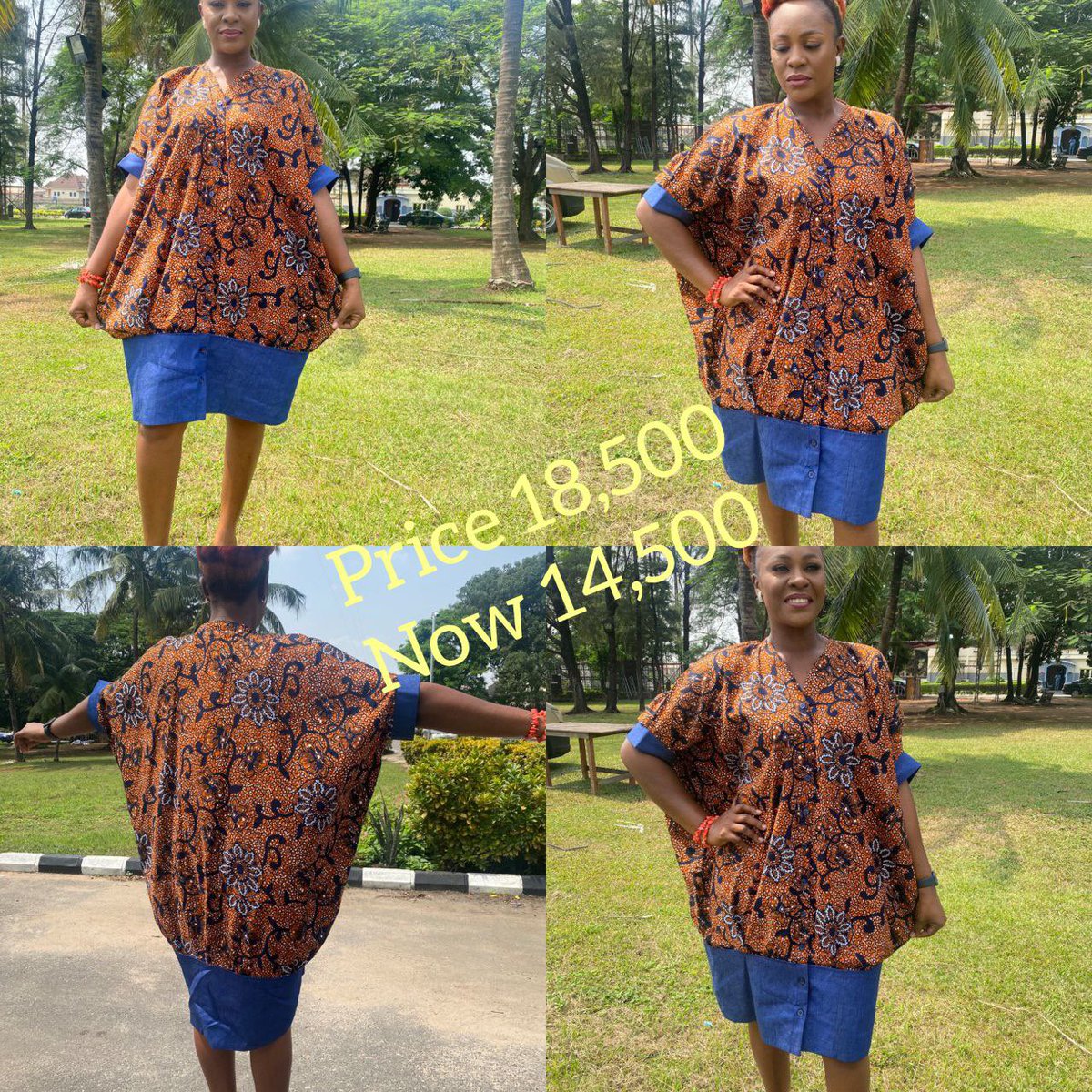 Sales! Sales! Sales!

Our free size summer outfits are available for immediate delivery!

Send messages to place your orders!