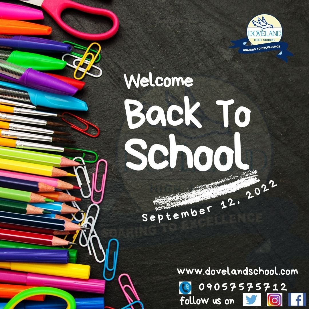 DovelandHighSch's tweet photo. You can almost touch the excitement in the air!
We are super charged for another round of excellence as we continue to raise the bar in all things education.
Welcome to our best academic year yet! Welcome to the 2022/2023 Academic Session!
#LoveDoveland #ExcellentSchool https://t.co/WEN5MsneAM