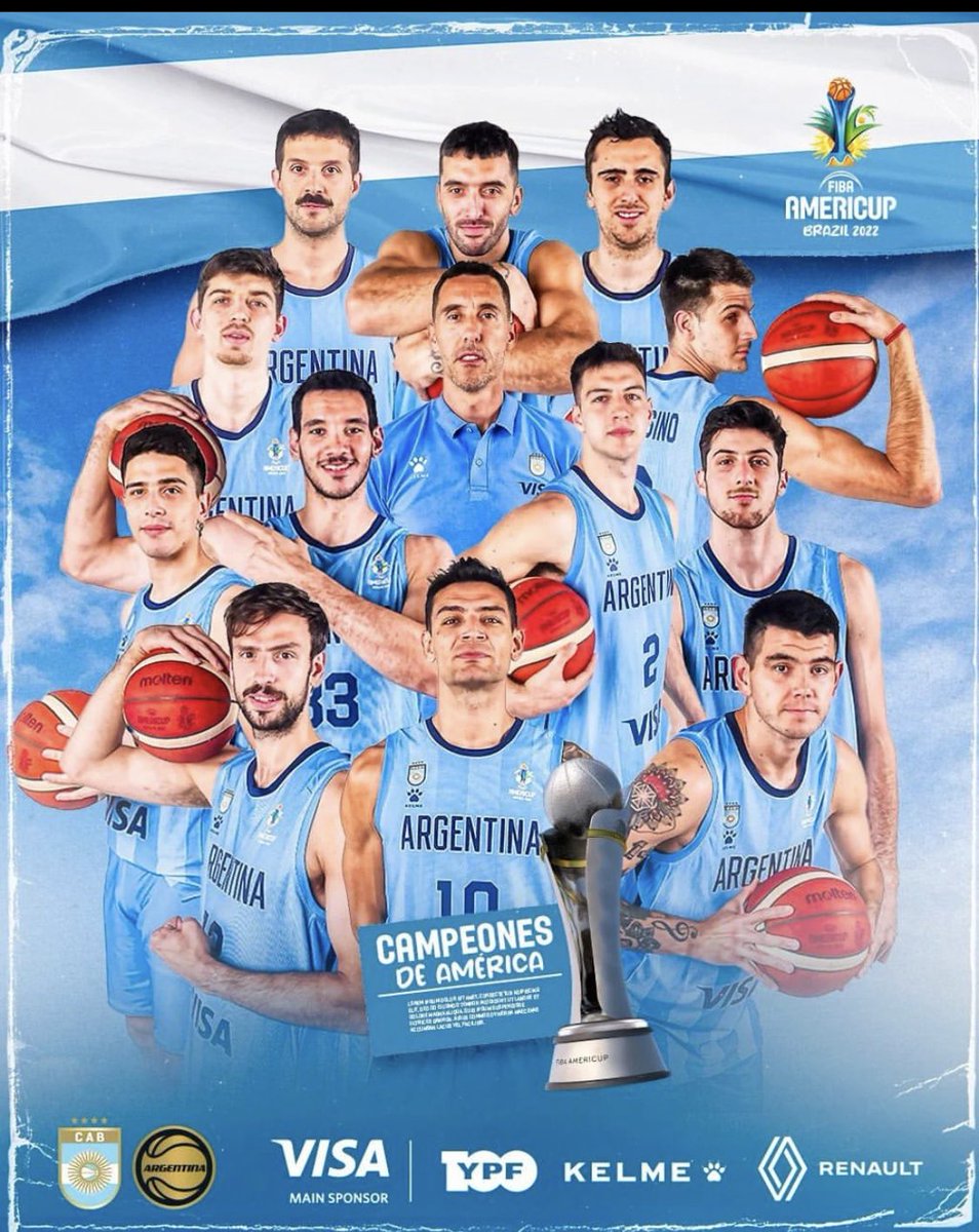 Campeones Americup 2022!!!
🏀🇦🇷🔝♾❤️