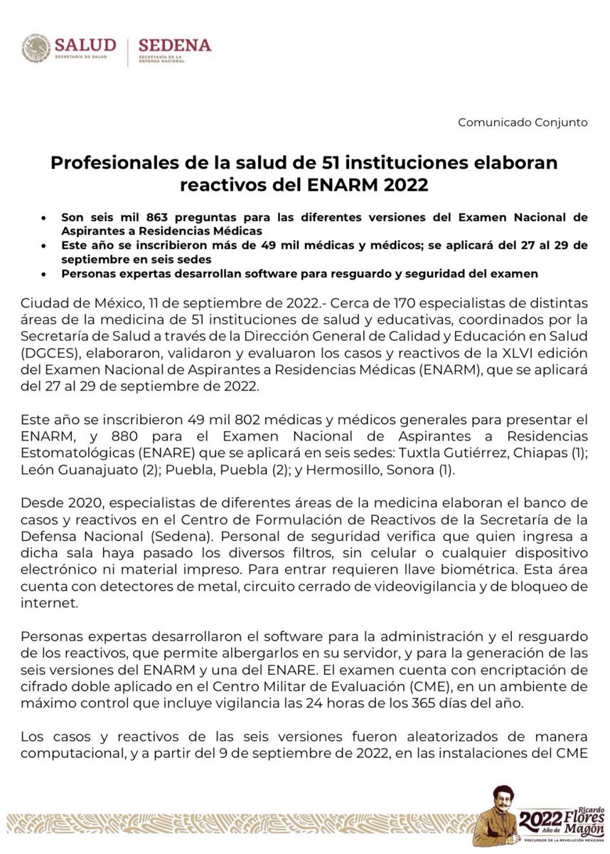 Med4Dummiess_'s tweet photo. 🚨 Se inscribieron 49 mil 802 médicas y médicos generales a presentar el #ENARM
🚨Son 6 mil 863 preguntas aleatoriazadas para las 6 diferentes versiones del #ENARM2022 #ENARM22 https://t.co/MYRViZhAeO