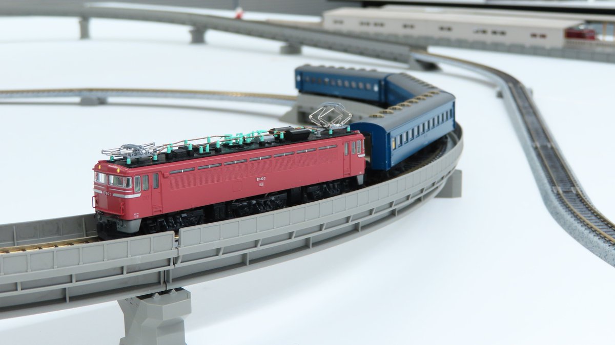 国鉄時代の地方幹線プラン】 M1、V1、V2、V4の各セットと単品線路で