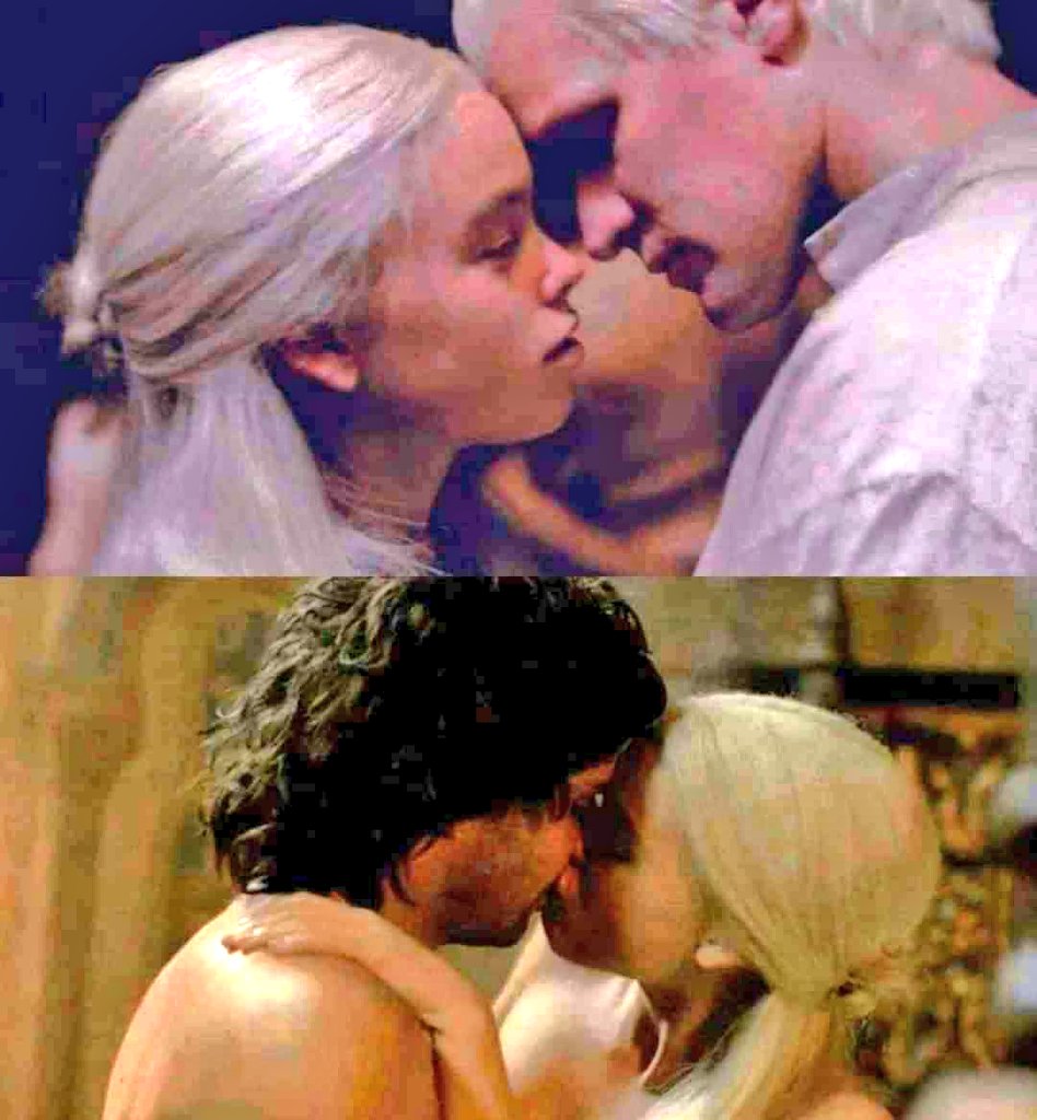 MalaaCostumbree's tweet photo. Hoy hubo poesía en las escenas, sin morbo, pura poesía ✨✨  #HouseOfTheDragon https://t.co/kTbcjinjSm