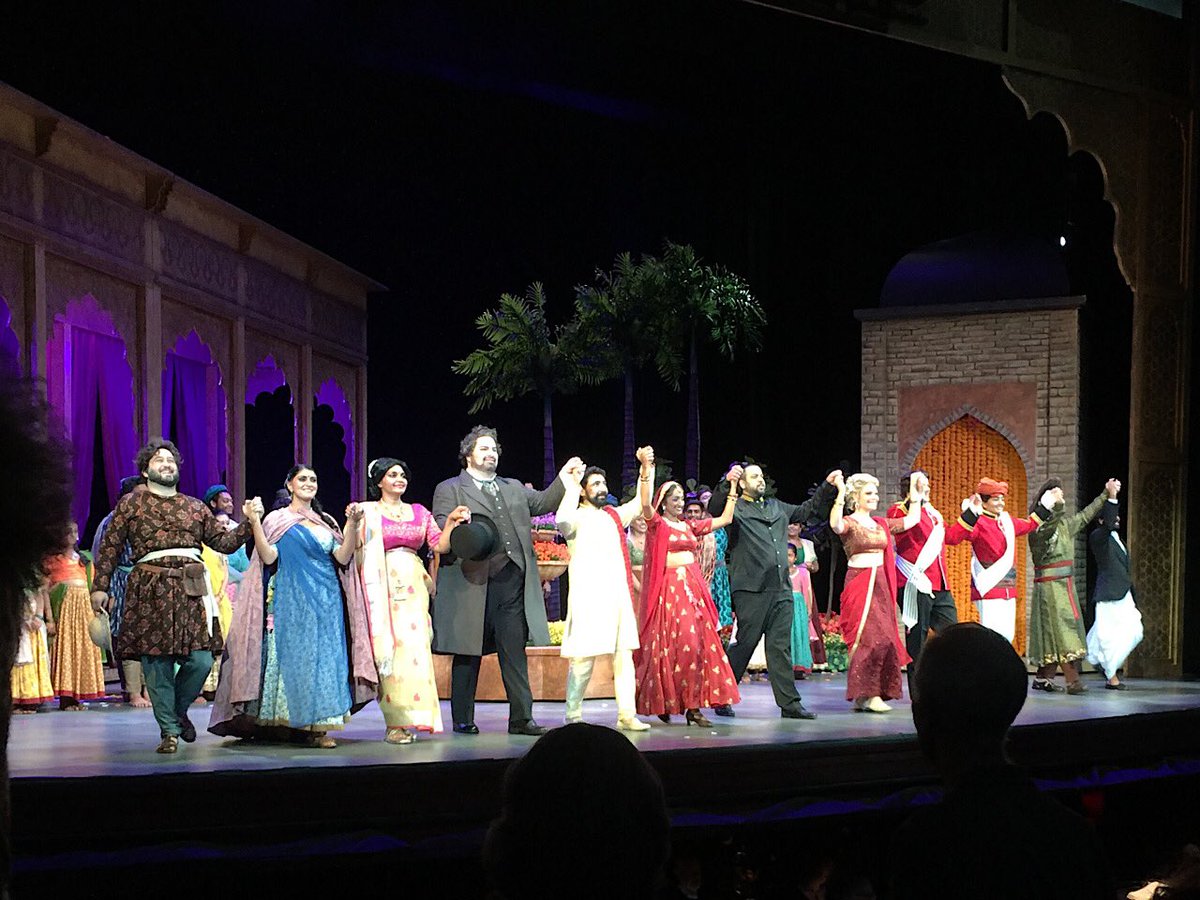 nffo's tweet photo. A pleasure to see @OperaSanJose ‘s bright, fun &amp; colorful staging of Marriage of Figaro, set in colonial India. The appealing cast is full of fine voices. https://t.co/heFqnaNur6