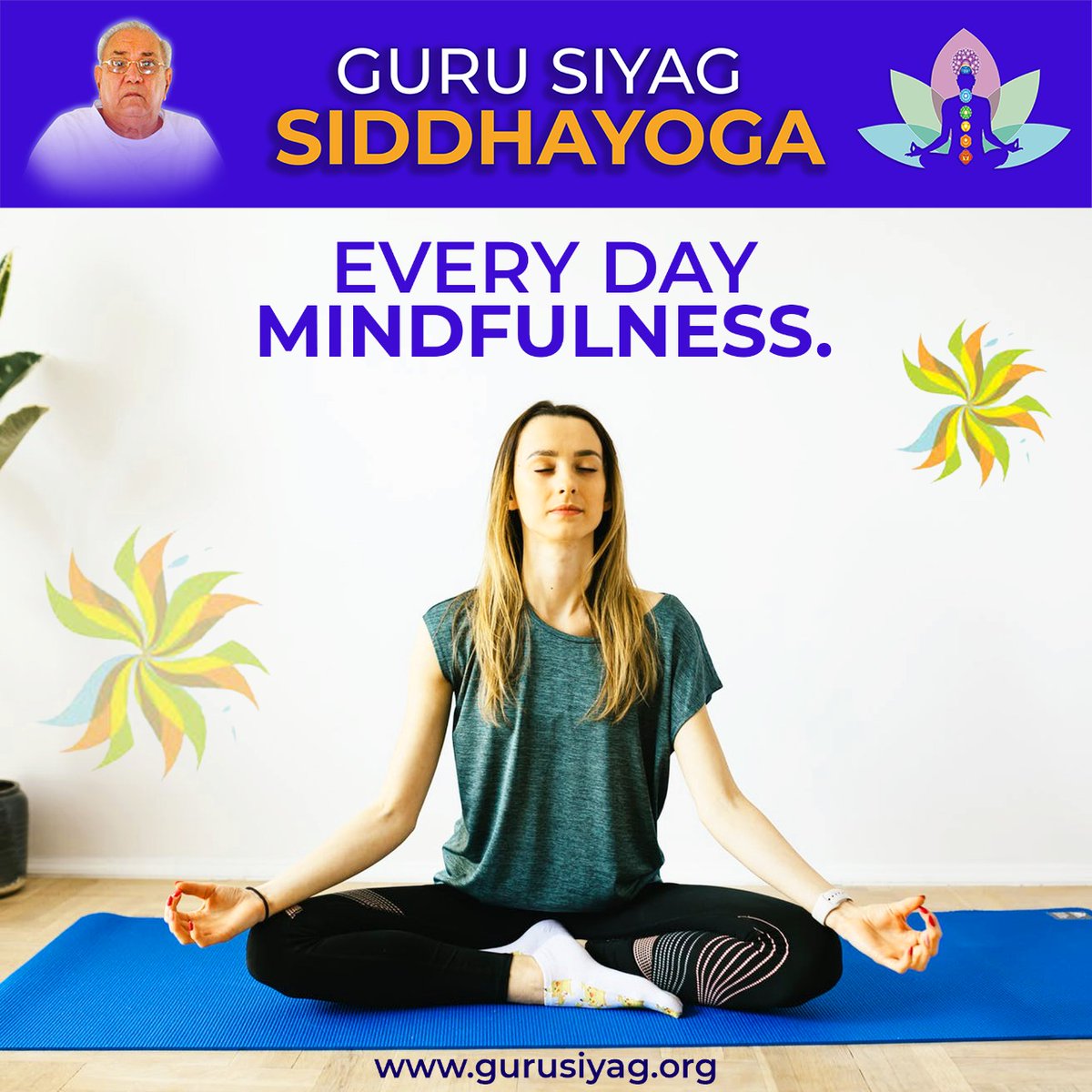 During Guru Siyag Siddhayoga, World's Best Mindfulness you do not feel the body or anything else. When you come out of it after the hour, you have had the most beautiful rest you ever had in your life.
#mindfulnessday2022