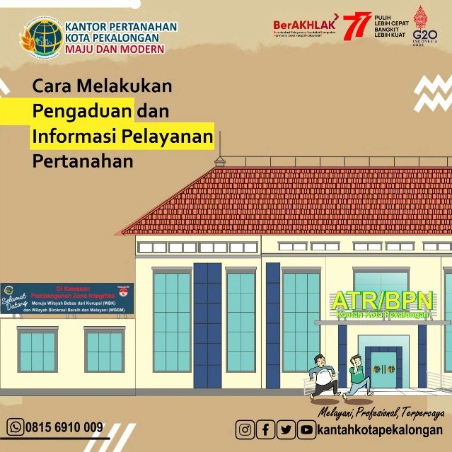 KantahPKLKota's tweet photo. Hai #SobATRBPN jangan bingung ya, untuk melakukan Pengaduan dan mencari Informasi Pelayanan Pertanahan. Dan untuk informasi pelayanan bisa dengan aplikasi Sentuh Tanahku. Lebih jelasnya yuk simak infografis berikut.

#PelayananPublikBerkelasDunia #SentuhTanahku https://t.co/JQXmBDhUiq
