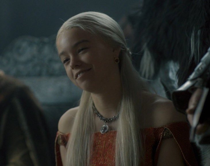 Rhaenyra this episode:
- lied to literally everyone
- got away with it
- escaped and went to a brothel with Daemon
- (almost ?) fucked Daemon
- fucked Criston Cole
- lied to Alicent 
- got Otto Hightower fired

QUEEN #houseofthedragon