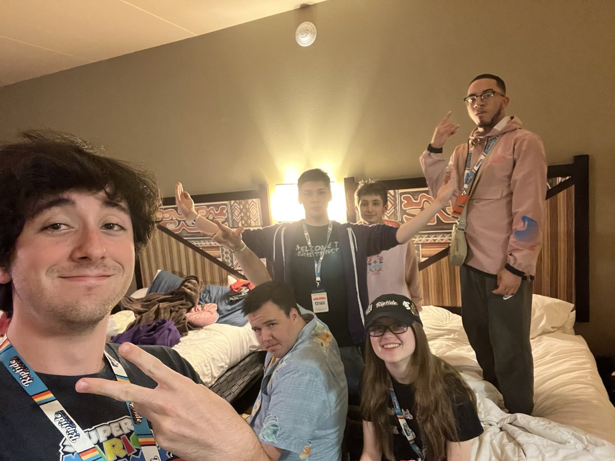 Schmendy_'s tweet photo. Genuinely one of the best weekends of my life, even if I didn’t win a single set in any of the tournaments I signed up for, I had so much fun with these goons @ArcadiaPSI @Trainer_Crimson @TypicallyJazz @Sage999XXX @rr_chargin
Until next time, Kalahari #Riptide2022 https://t.co/dNnIFEe5HV