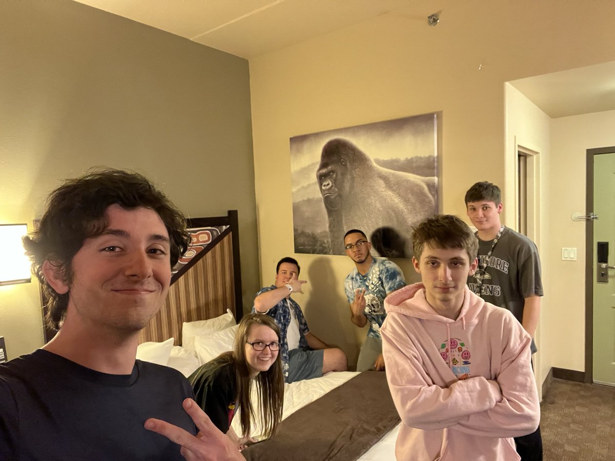 Schmendy_'s tweet photo. Genuinely one of the best weekends of my life, even if I didn’t win a single set in any of the tournaments I signed up for, I had so much fun with these goons @ArcadiaPSI @Trainer_Crimson @TypicallyJazz @Sage999XXX @rr_chargin
Until next time, Kalahari #Riptide2022 https://t.co/dNnIFEe5HV