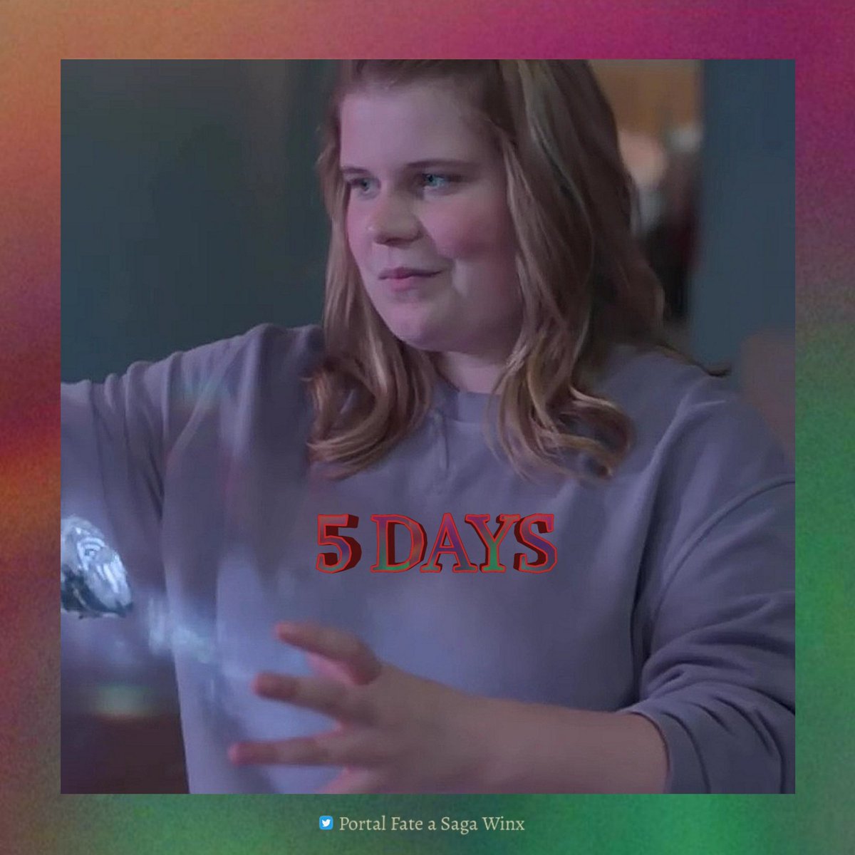 FatetheBr's tweet photo. 5 DIAS!

5 DAYS!

Ansiosos? 😭🧚‍♀️

#fatenetflix #fatethewinxsaga #fateasagawinx #fatewinxnews #fatewinxseason1 #fatewinxseason2 #fateasagawinx #winxclub https://t.co/Sz6PQeuEIo