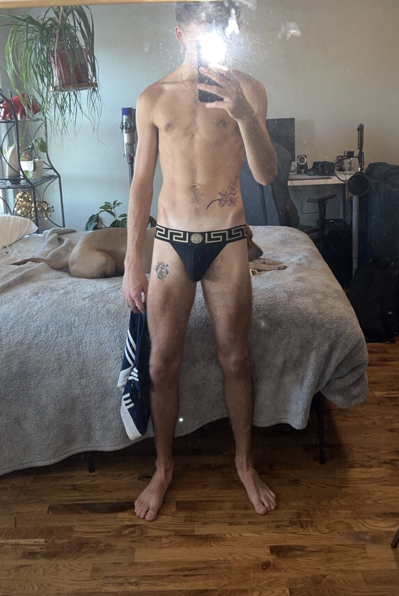 wyittz's tweet photo. I was told today all I needed to wear out was a jockstrap and a smile https://t.co/GRrGmjGMny