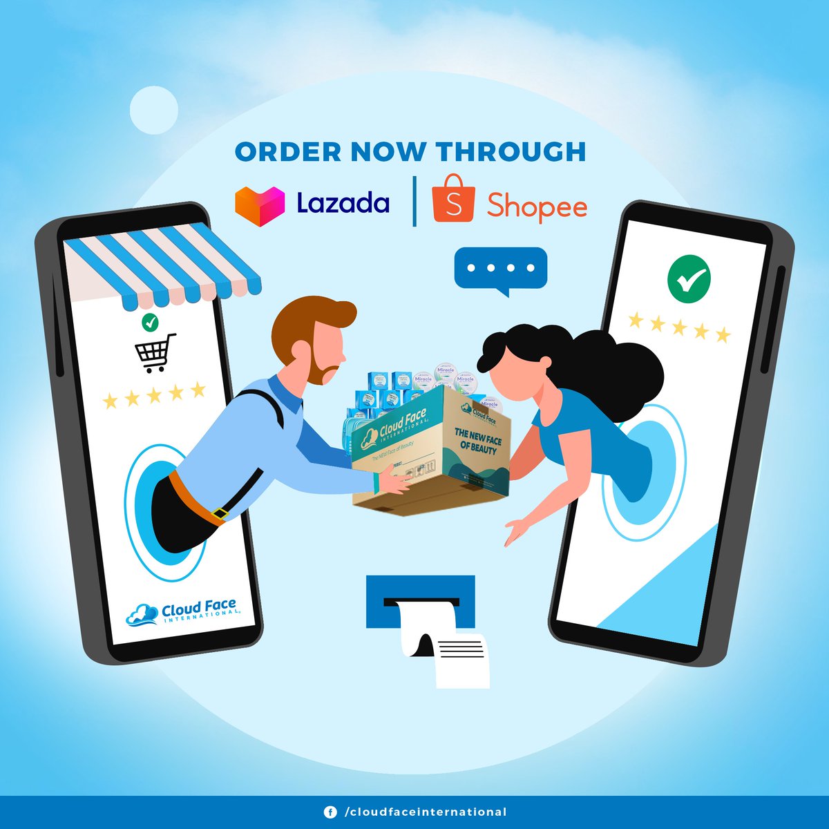 Cloudface_main's tweet photo. Hand to hand shopping in the easiest way possible through your nearest resellers by sliding into to their DMs 📩

If you're a Cloud Face International reseller comment your contact details 💙 https://t.co/FLbQrR121V