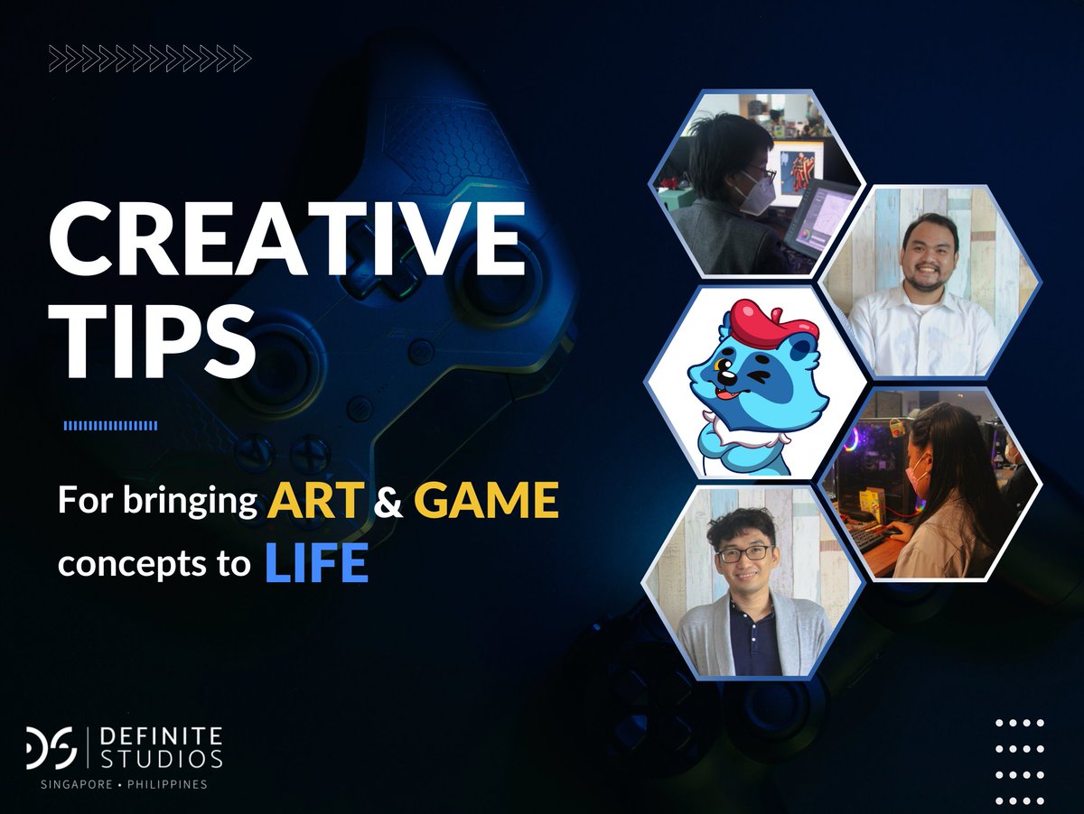 definitestudios's tweet photo. Are you in a "creative block"? Well, our experienced creatives are here to help you spark your artistic fire! Read our blog for more tips and tricks:
https://t.co/m7eC6ucGX9
#DefiniteStudios #LifeAtDefinite #arttips #creativetips #art #animation #gamedevelopment #gamedesign https://t.co/yLfu56XSQc