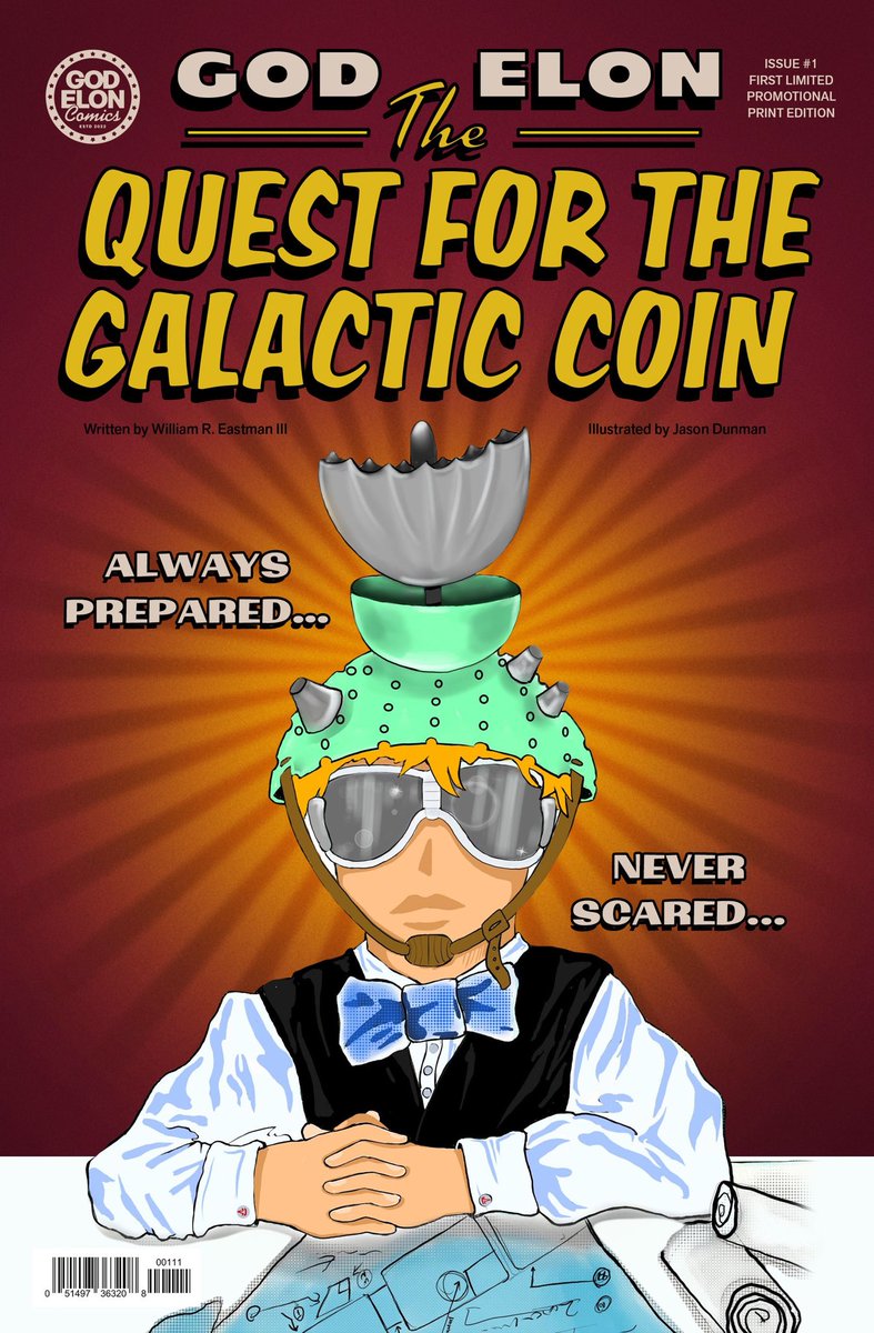 Coming soon!! #GodElonComics #GodElon #space #ElonMusk #crypto #comicbookcover #comicbooks