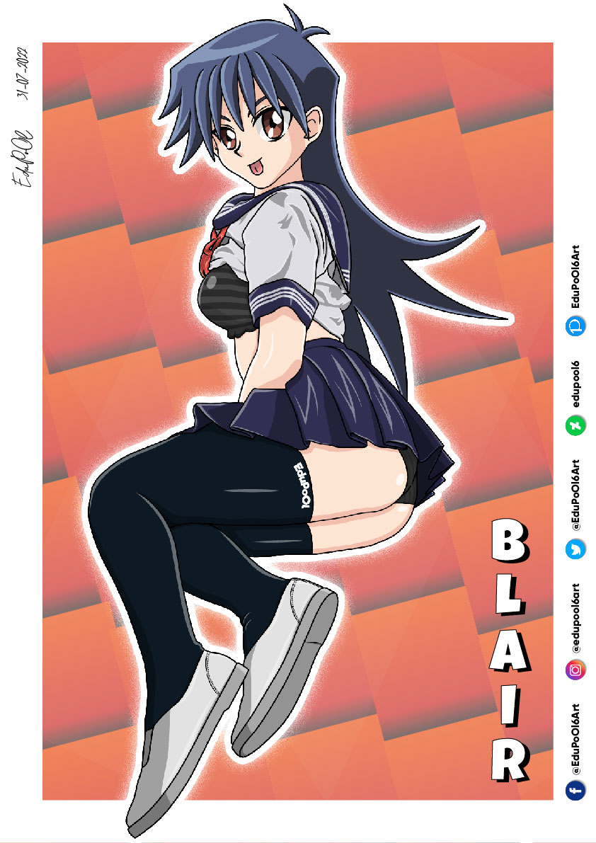 EduPoOl6Art's tweet photo. ¿Estás cumpliendo con tus obligaciones de la escuela?#edupoolart #Blair #BlairFlannigan #ReiSaotome #早乙女レイ #yugiohgx #遊戯王 #schoolgirl #学生服 #schooluniform #中学生 #制服 #collegegirl #おしりペンペン #schoolsocks #ニーハイの日 #いいニーハイの日 #サイハイソックス #sexyass https://t.co/gWhCGO7t0B