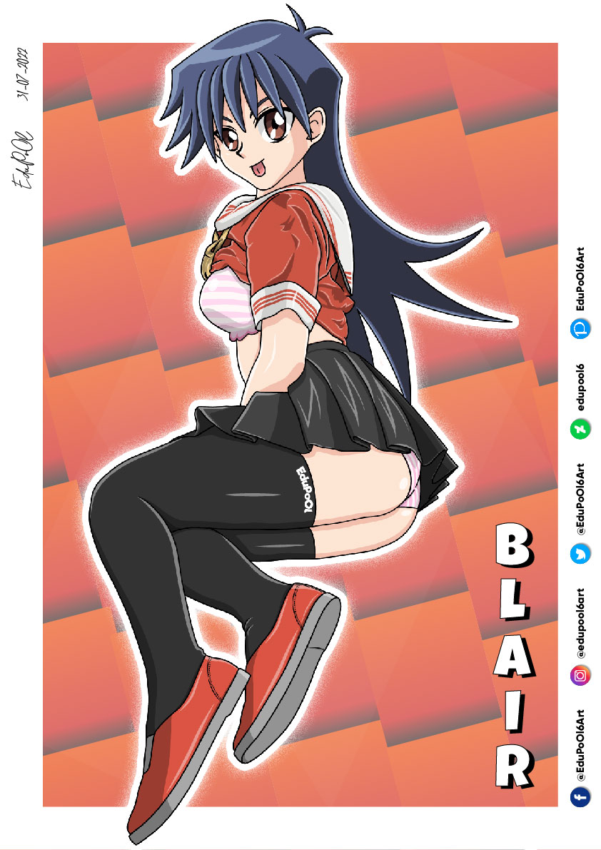 EduPoOl6Art's tweet photo. ¿Estás cumpliendo con tus obligaciones de la escuela?#edupoolart #Blair #BlairFlannigan #ReiSaotome #早乙女レイ #yugiohgx #遊戯王 #schoolgirl #学生服 #schooluniform #中学生 #制服 #collegegirl #おしりペンペン #schoolsocks #ニーハイの日 #いいニーハイの日 #サイハイソックス #sexyass https://t.co/gWhCGO7t0B