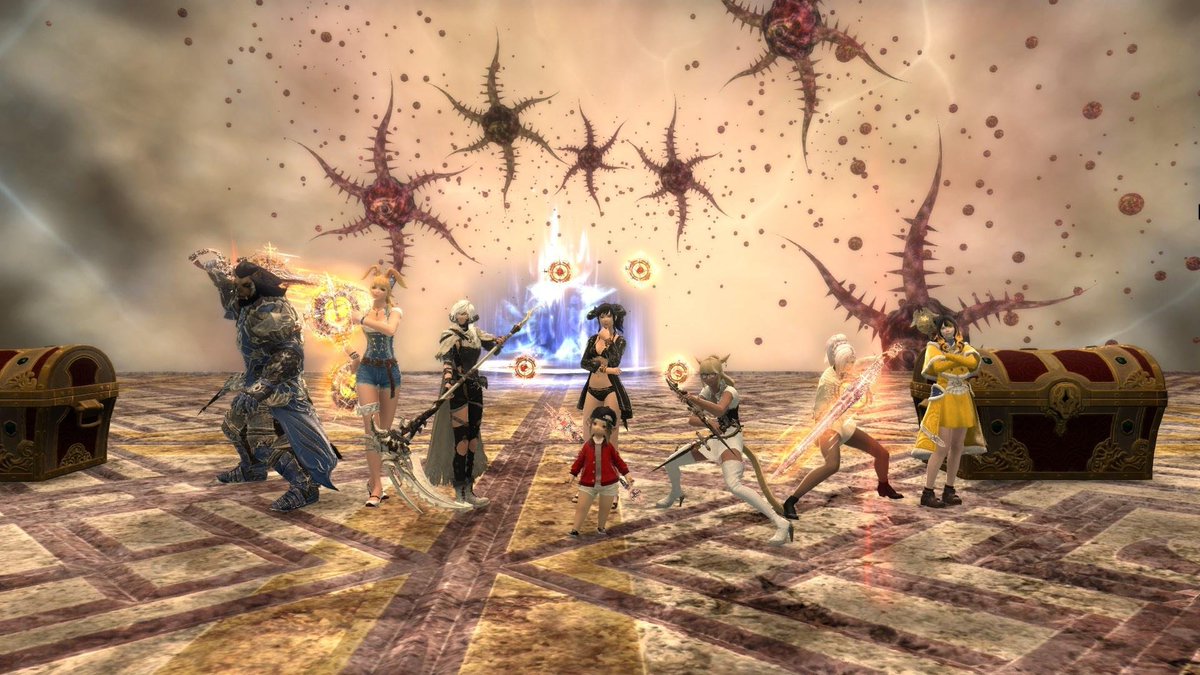 ArtharsFF14's tweet photo. HYPER POGGERS!!!

COMPLETE PUG CLEAR! Insane dedication for some of the players that stuck throughout the whole HC2 to clear party!!!

We got 5 clears? and IT WAS A 2 CHEST PARTY!!!

Grats everyone :D

Thanks for watching and the hosts!!! https://t.co/5xXHThsY64