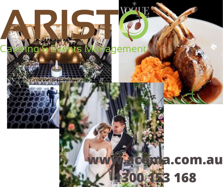 AristoCatering's tweet photo. Let us cater for your #Wedding! 
We are exemplary #caterers and offer extensive #hospitality and #event management 

We cater for weddings, birthdays, engagements and all special occasions

Let us cater for your special occasion!
https://t.co/H6qpfl3Cff
1300 153 168
#Vogue
#Acema https://t.co/xf93TzkSG8