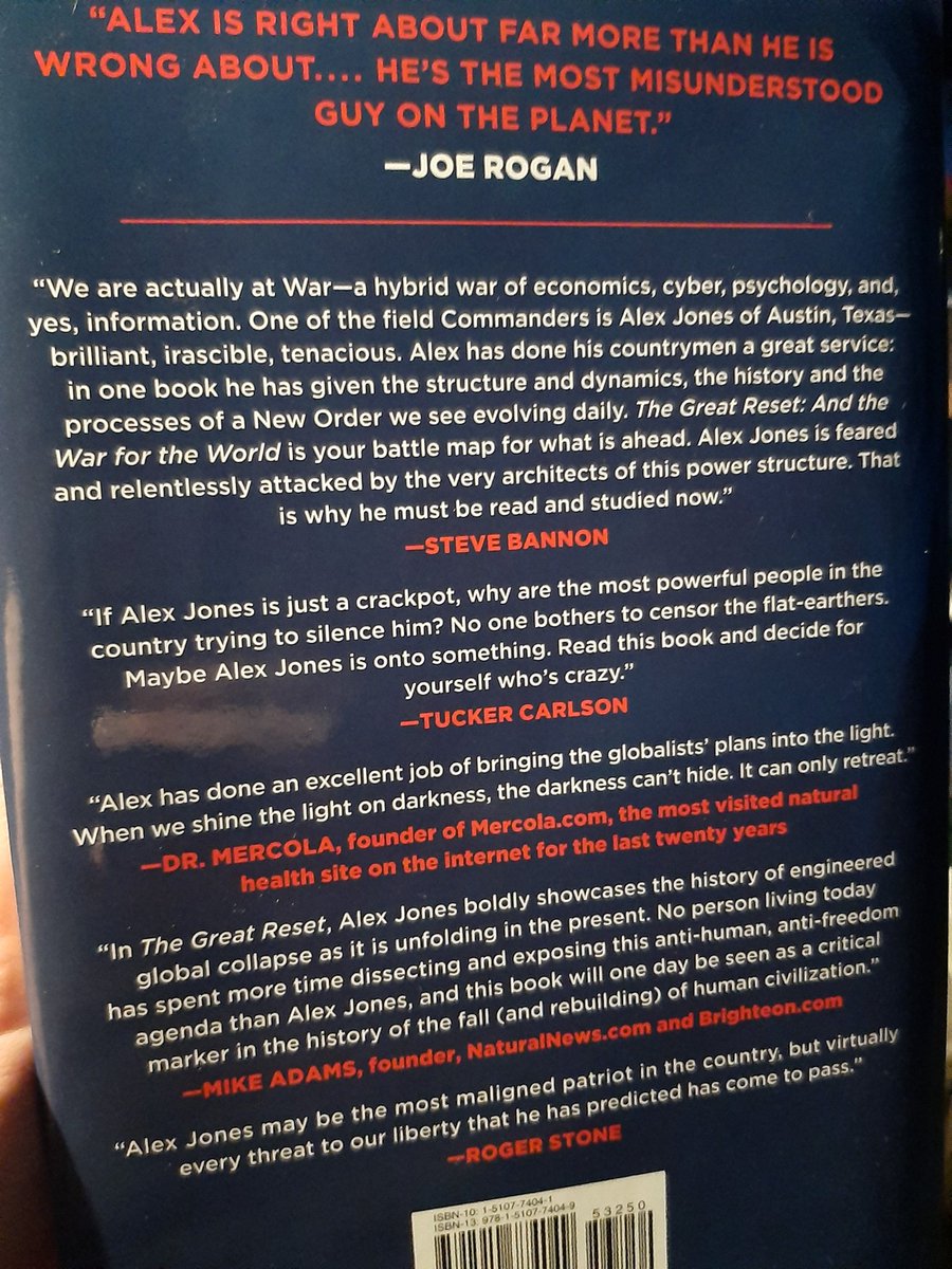 BMeredeath's tweet photo. Didn't jive with sales pattern so not on NYT bestsellers list. Of course it didn't! It sold thousands more than all the others😊 broke on through to the other side🙌 #HumanSupremacy #GreatReject #GreatAwakening #SkyhorsePublishing #AlexJones #KlausSchwabIsAKnob https://t.co/IuuJPNIMuw
