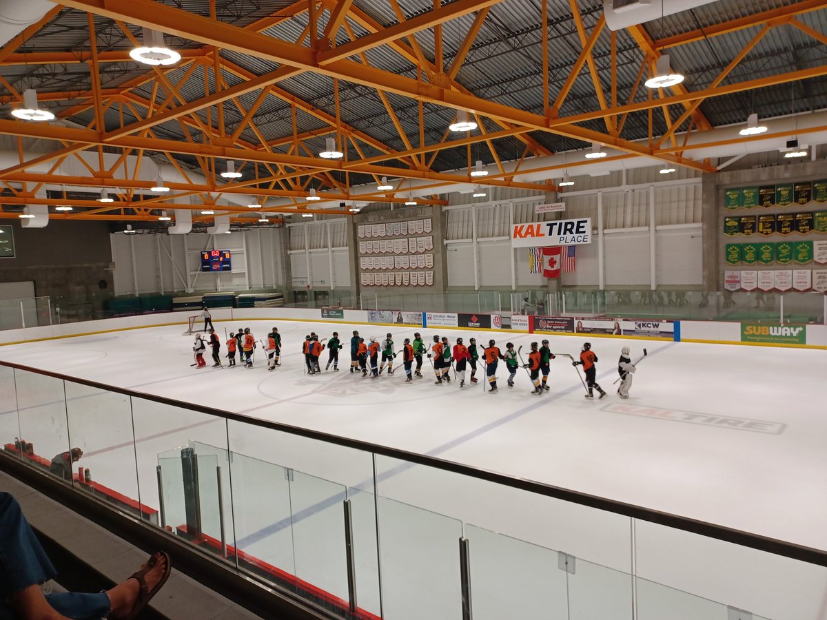 These young men battled it out over the last 4 days to get a chance to represent their home town.  Without coaches or prompting, they shook hands after the final tryout.  That's what Canadian hockey is about.   I am so proud. <a href="/HockeyCanada/">Hockey Canada</a>