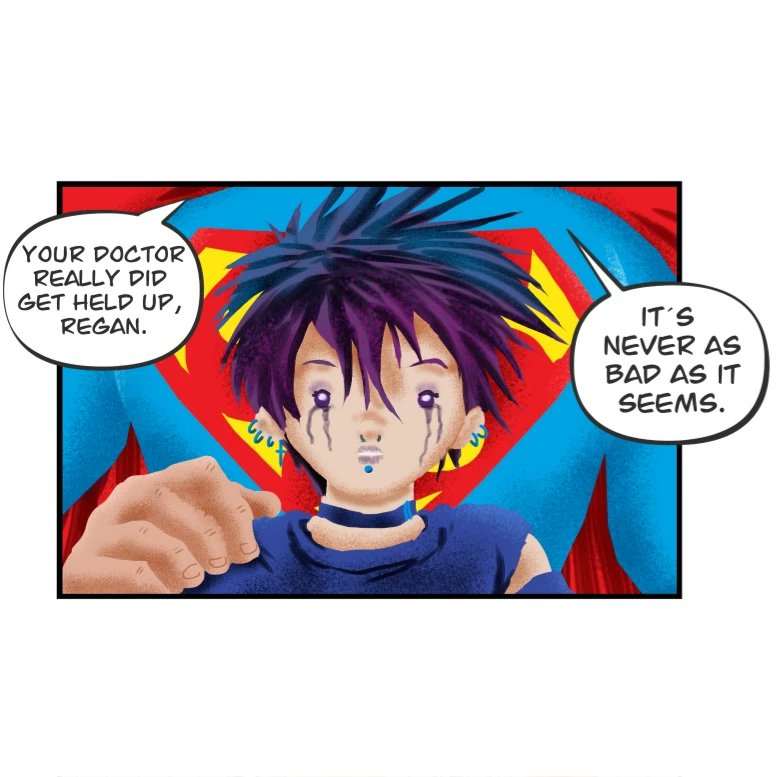 VegaIllustrator's tweet photo. ...como símbolo y personaje. Hecho en #ClipStudioPaint
#dccomics #comicredraw #superheroes #kalel #goth #gothgirl #digitalart #illustration #comicbook #comicbookpage #motivational #yourestrongerthanyouthink #itsnotasbadasitlooks #supermancomics https://t.co/nyU5fdOlbC