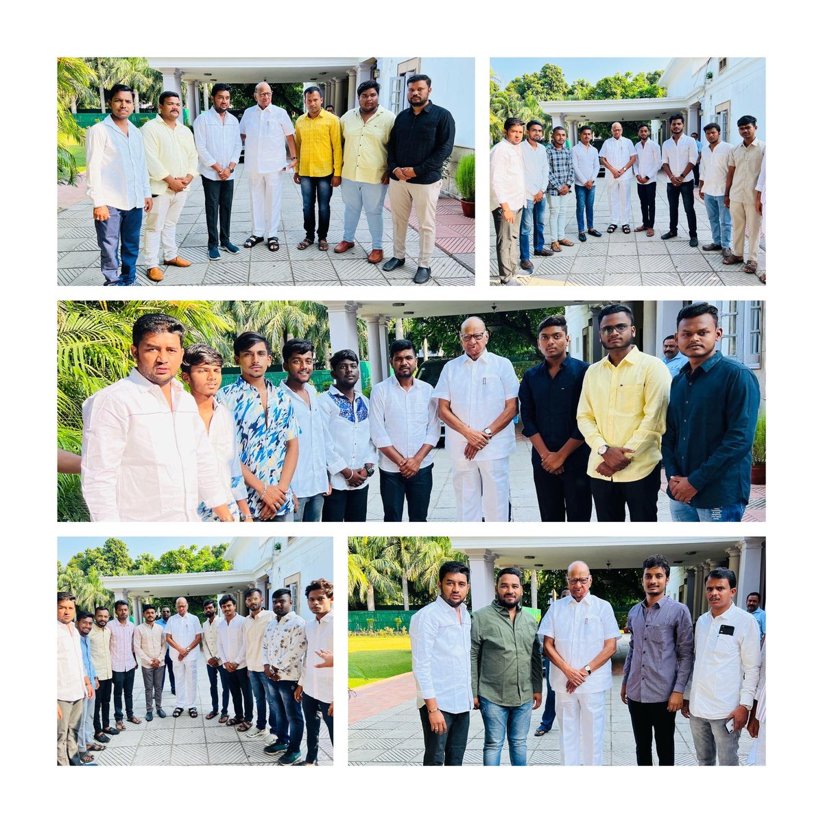 mayursonawne19's tweet photo. #दैवत 
आज दिल्ली येथे देशाचे नेते राष्ट्रवादी काँग्रेस पक्षाचे राष्ट्रीय अध्यक्ष आदरणीय खा.शरदचंद्रजी पवार साहेब यांच्या ६ जनपद निवासस्थानी भेट घे��ली..!!  @supriya_sule @imtiaz_jaleel @MahebubShaikh20 
@NCPspeaks https://t.co/VDKMym0pbh