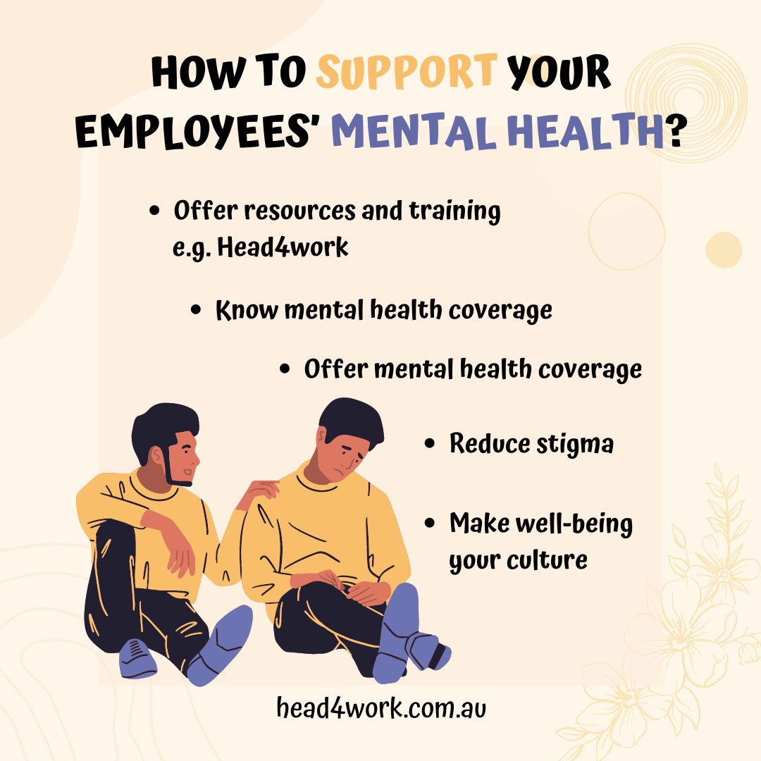 Head4Work's tweet photo. Get support with the right tool by taking advantage of #Head4Work that provides workplace mental health support for all businesses - just like yours.
Get started today by simply visiting the link in our bio.
.
#Mentalhealth #workplace #EmployeeExperience #businessowner #workout https://t.co/df6y4L2iu5