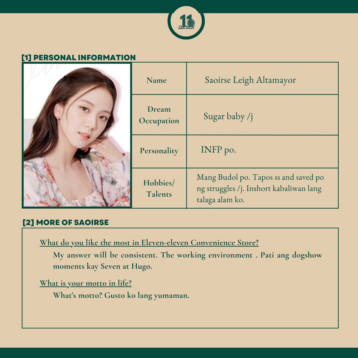 ㅤㅤ

          📚 SAOIRSE successfully joined 
ㅤㅤㅤㅤ   11/11's batch of 2022!   ❜  

          ╰───────► <a href="/ELEVEN11RPW/">11/ELEVEN — HIRING</a>

ㅤㅤ    To create a better space,
            We must learn at this place!
ㅤ
ㅤ