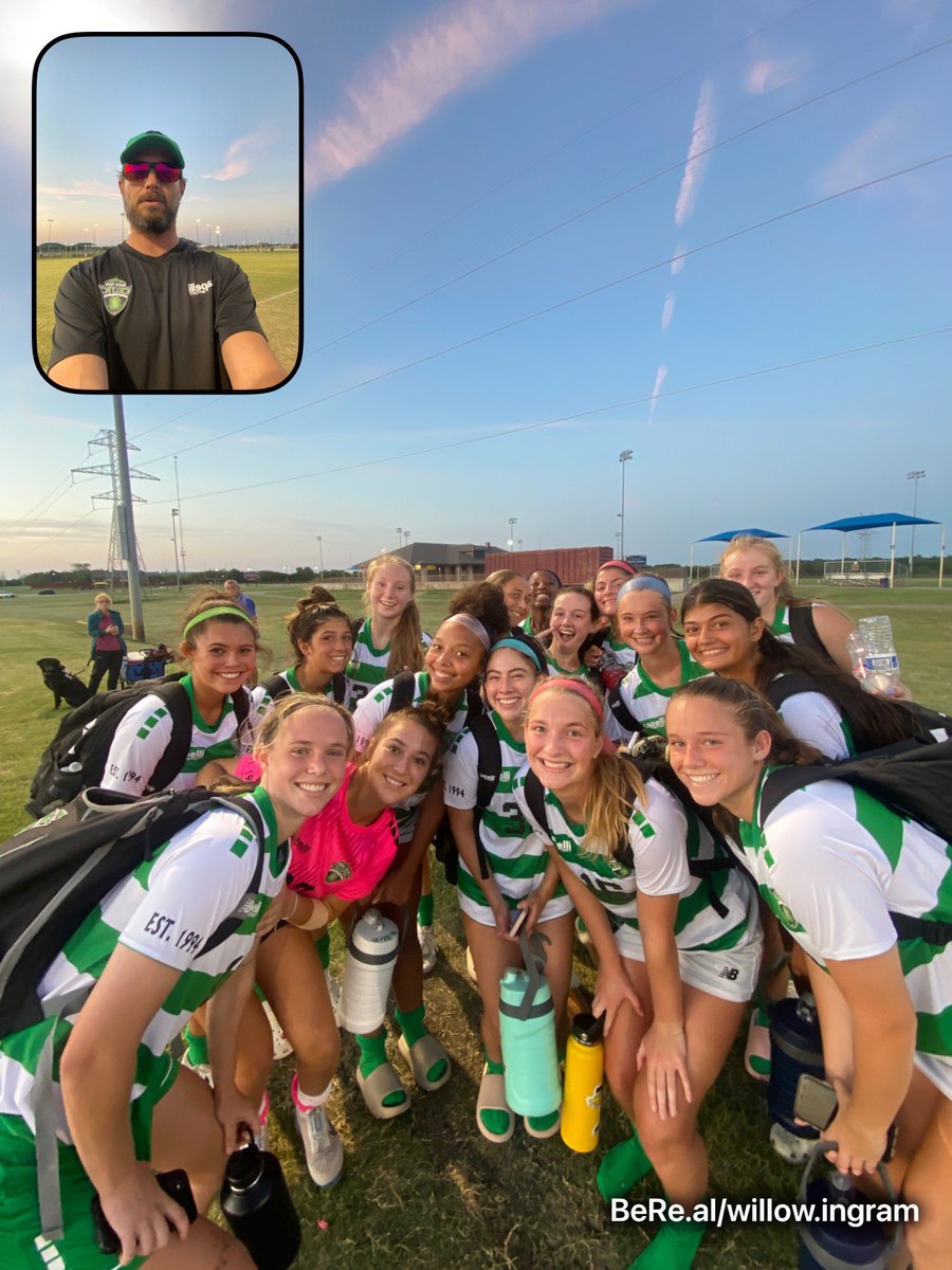4-2 Win over a tough FCD team. Ghirls showed patience and composure in the second half! Thanks to the college coaches who came to watch! Goals by <a href="/KatieBrizuela/">Katie Brizuela</a> <a href="/carson0533/">Carson Glenn</a> (2) Assists by Carson, <a href="/NoemiMistretta6/">Noemi Mistretta</a> <a href="/kyrafaselle28/">Kyra Faselle</a> #playforeachother #coygig #BeReal 🍀🍀🍀🍀