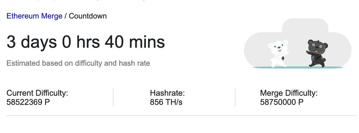 TokenizeXchange's tweet photo. Search #EthereumMerge on Google 
👇 https://t.co/jbD4uVdfsV