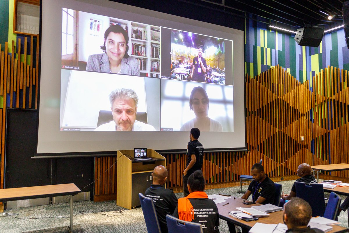 TheVoiceIncPNG's tweet photo. Excited to be a part of @HarvardCID's Problem Driven Iterative Adaption (PDIA) Online Action Learning Program. 35 development leaders across PNG🇵🇬 joined this training facilitated by the new @TheVoiceIncPNG's @dfat funded Local Leadership & Collective Action Program. #PNGAus https://t.co/V05WImvMwV