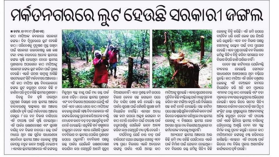 TeamSilverCity's tweet photo. A strict action is very much needed on this. 
@cpbbsrctc @SSingh_odisha @iammdmoquim @CMO_Odisha @ForestDeptt https://t.co/jCTPsnS4uE