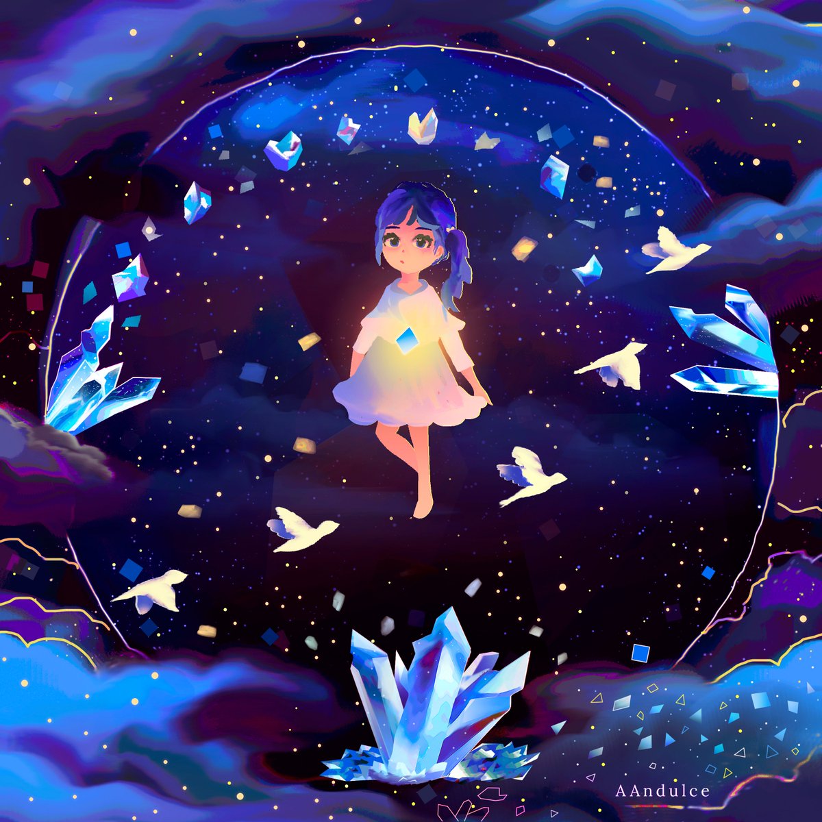 AAndulce's tweet photo. Blue worlds https://t.co/uOauTMKUI5