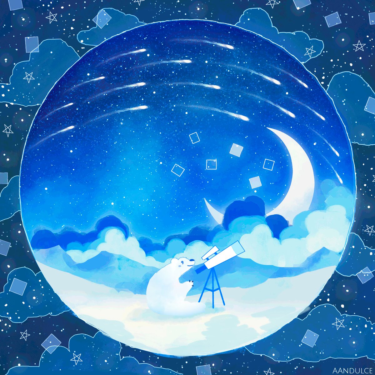 AAndulce's tweet photo. Blue worlds https://t.co/uOauTMKUI5