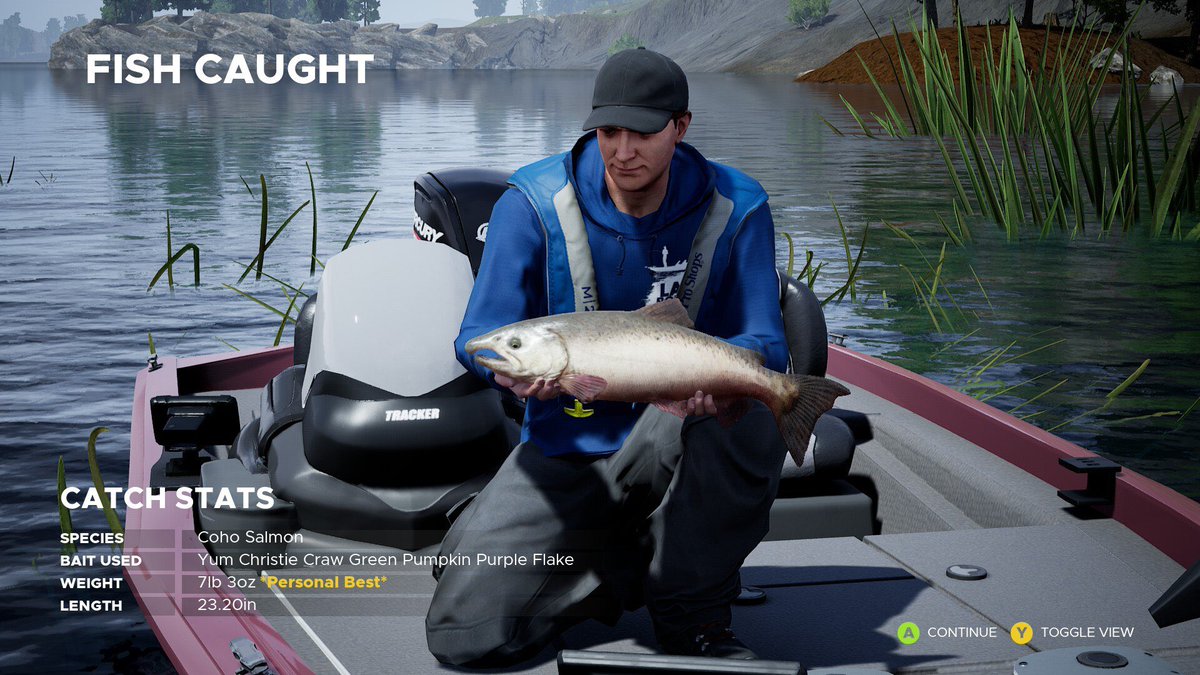 KanesFishing's tweet photo. Variety of fish I caught earlier during my session on Fishing Sim World Bass Pro. Coho Salmon, Muskellunge, Chain Pickerel, and a Chinook Salmon.
#FishingSimWorld #FishingSimWorldBassPro #CohoSalmon #Muskellunge #TrophyChainPickerel #ChinookSalmon https://t.co/muqYnuWgnb