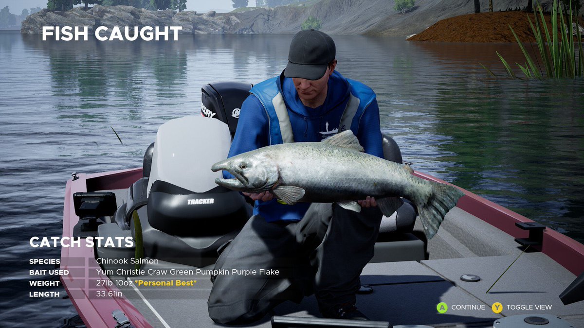 KanesFishing's tweet photo. Variety of fish I caught earlier during my session on Fishing Sim World Bass Pro. Coho Salmon, Muskellunge, Chain Pickerel, and a Chinook Salmon.
#FishingSimWorld #FishingSimWorldBassPro #CohoSalmon #Muskellunge #TrophyChainPickerel #ChinookSalmon https://t.co/muqYnuWgnb