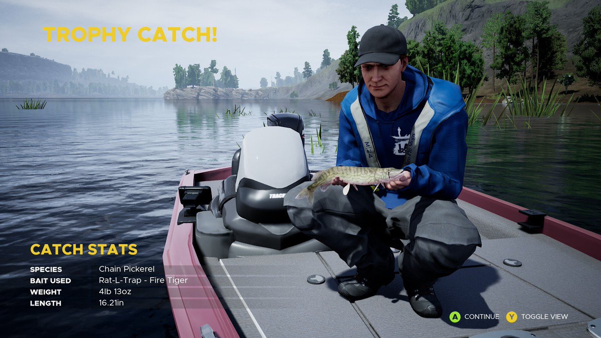 KanesFishing's tweet photo. Variety of fish I caught earlier during my session on Fishing Sim World Bass Pro. Coho Salmon, Muskellunge, Chain Pickerel, and a Chinook Salmon.
#FishingSimWorld #FishingSimWorldBassPro #CohoSalmon #Muskellunge #TrophyChainPickerel #ChinookSalmon https://t.co/muqYnuWgnb