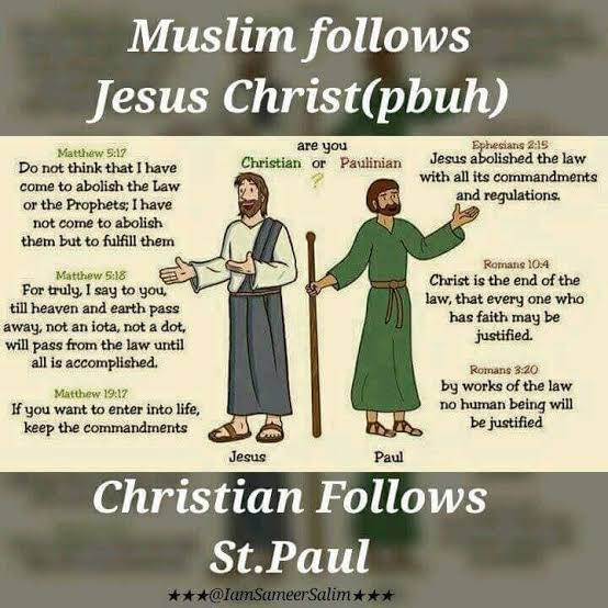 Johnhere10's tweet photo. #NickisTeaParty

Never believe the Trinity
Trinity was invented up 300 years after Jesus' death
Jesus Never said "I'm God or worship me"
Jesus said "God is One, worship the Lord your God"
Allah stated "I'm the only God to be Worshiped ,I'm One, No Trinity"
Crystal Clear https://t.co/QWi8kny6rN