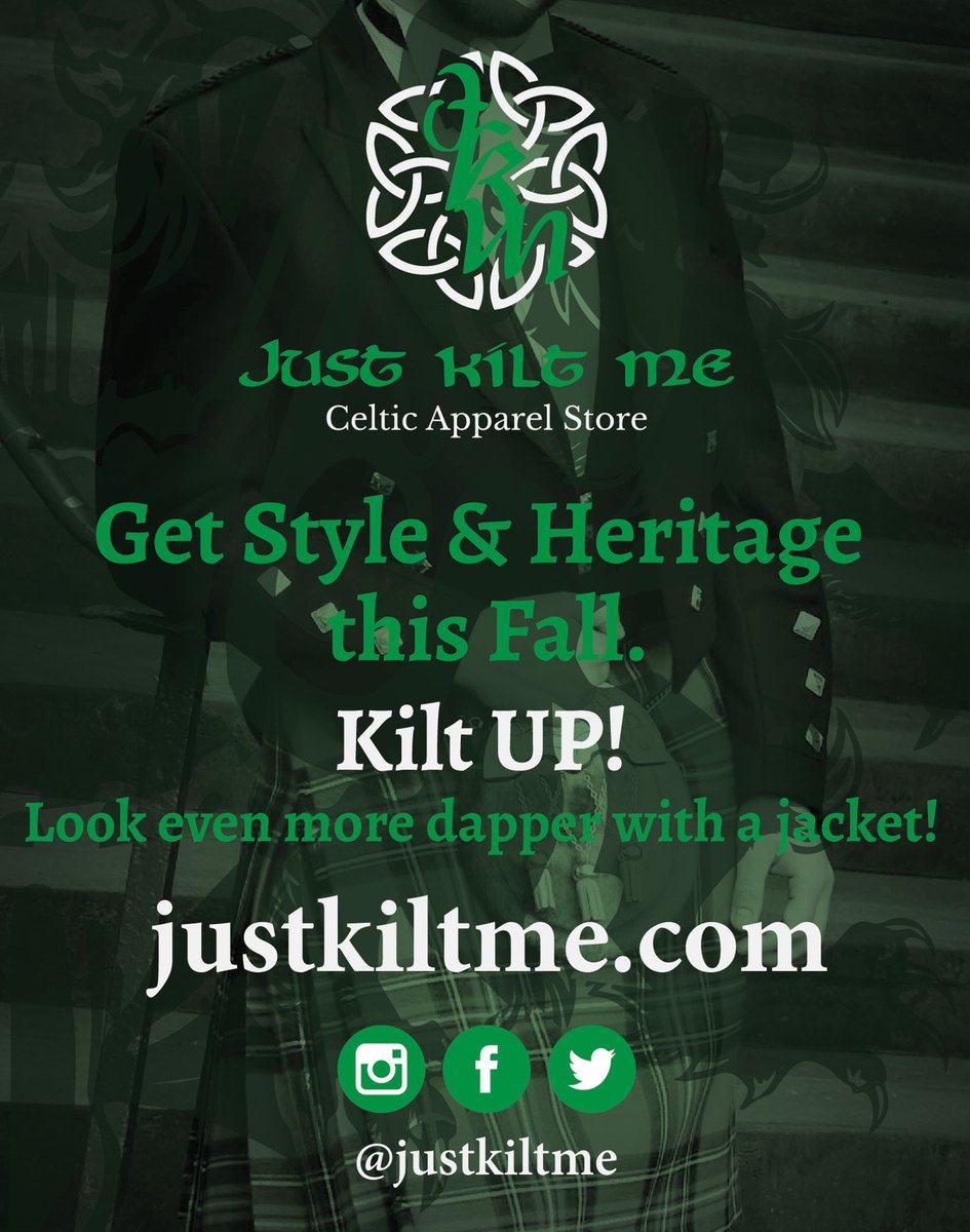Scottish_Banner's tweet photo. #GetYourKiltOn with our friends at @JustkiltMe-#CelticApparel store.
https://t.co/VgULYoec8g
#CelticShop #JustKiltMe #ScottishShop #ScottishBanner #Tartan #Sporrans #LoveTartan #LoveKilts #Kilts #KiltUp https://t.co/LDn2FcJcZl