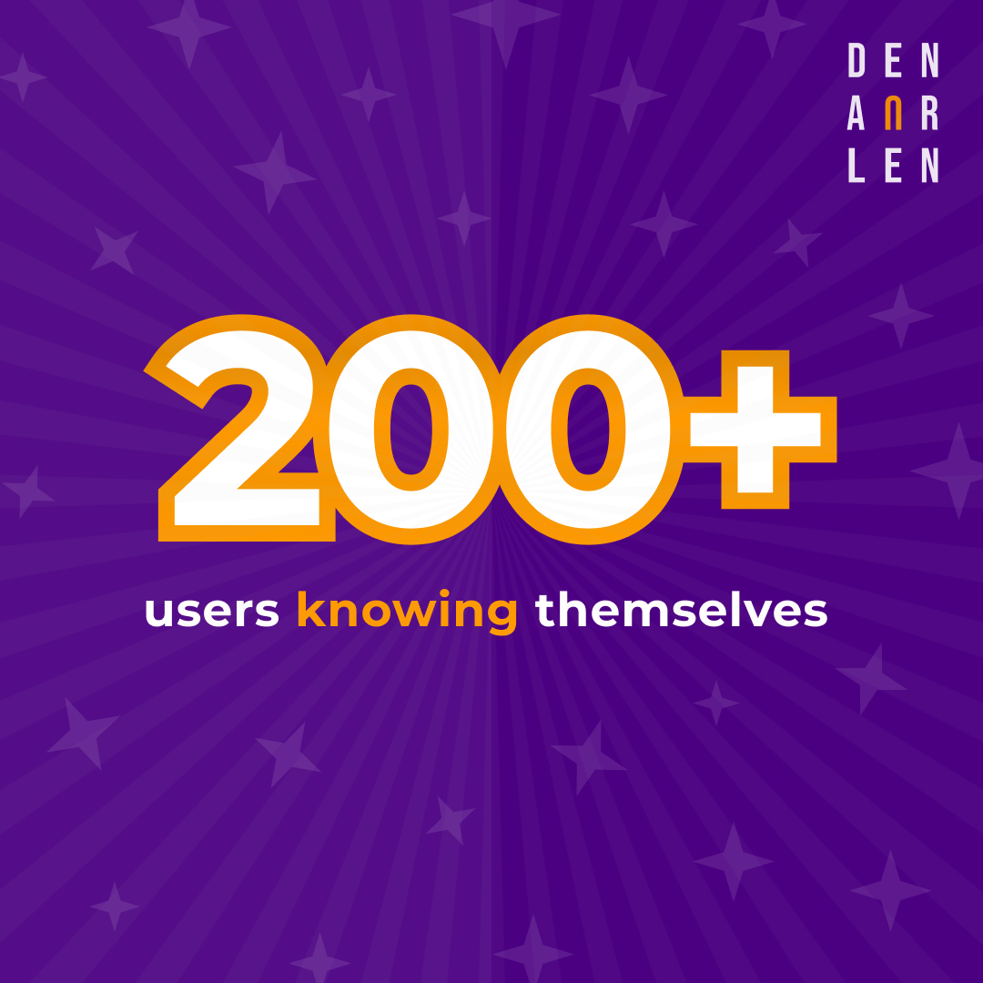 denaurlen's tweet photo. 200+ Beta-testing users knowing themselves!
#knowyourselffirst #denaurlen #200users #Beta_testing https://t.co/XGTvNmqoeG