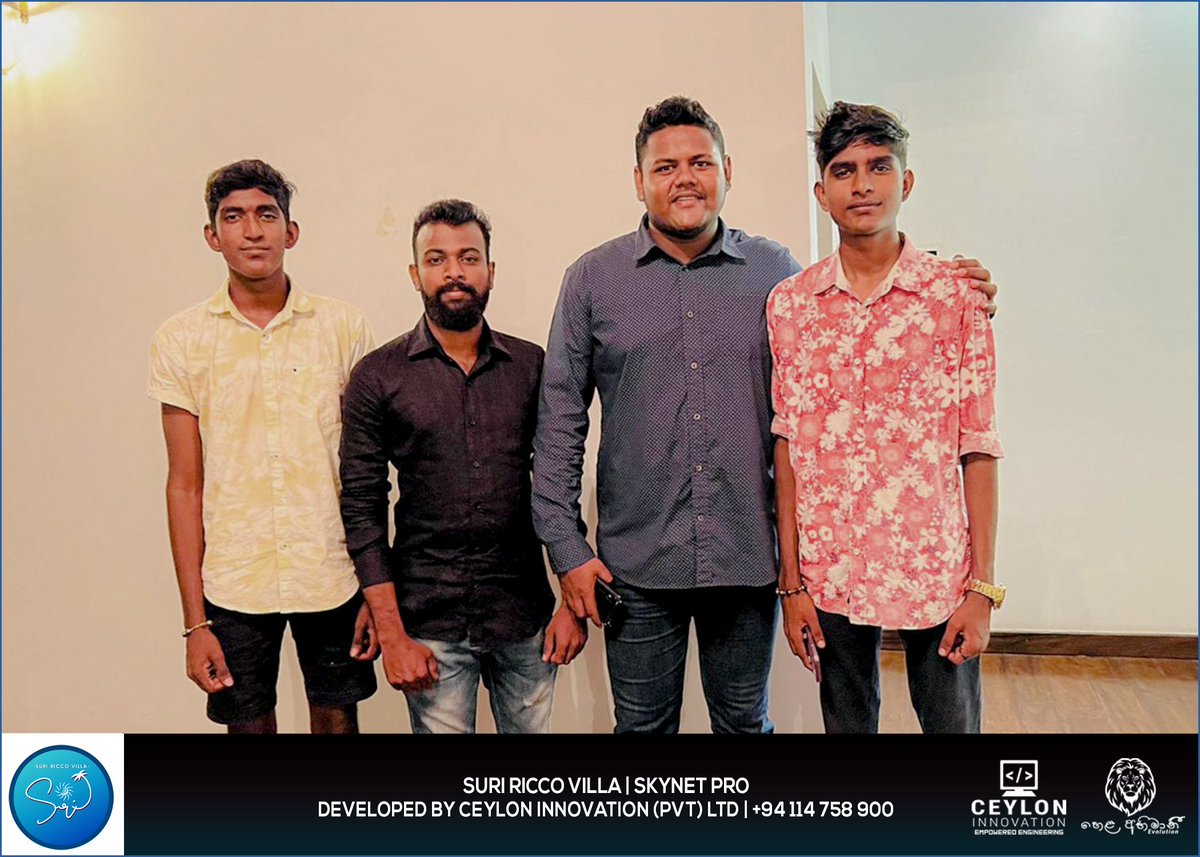 CeylonInnovati1's tweet image. Congratulations Mr. Suranga ( chairman ) &amp;amp; crew of Suri Group on your new branch opening in Katuneriya-Marawila. We are so delighted for choosing us as your system provider in this branch too.
#CeylonInnovation #EmpoweredEngineering #SKYNETPro #Hospitality