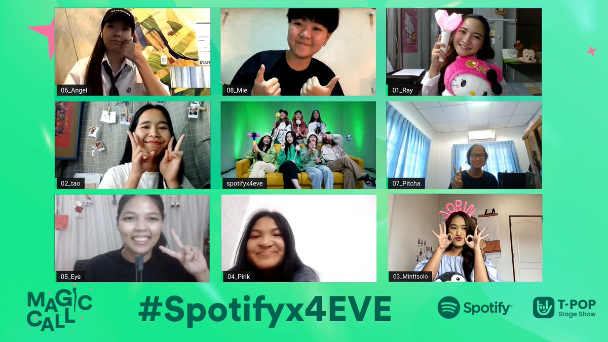 StageTpop's tweet photo. สิ่งเล็กน้อยที่แสนมากมาย ก็ช่วยให้ Made my day กันไปทั้งวันเลยค่า
รวมโมเมนต์ความประทับใน Magic Call ที่เกิดขึ้นเมื่อวานนี้
#Spotifyx4EVE เป็นช่วงเวลาที่ทั้งฟิน ทั้งกรี๊ด เขินๆ Lover
ฟีลนี้ใช่เลย!!! @4eveOfficial
#SpotifyMagicCall
#ฟีลมันใช่
#Spotify
#4EVE https://t.co/waorYo9kiZ