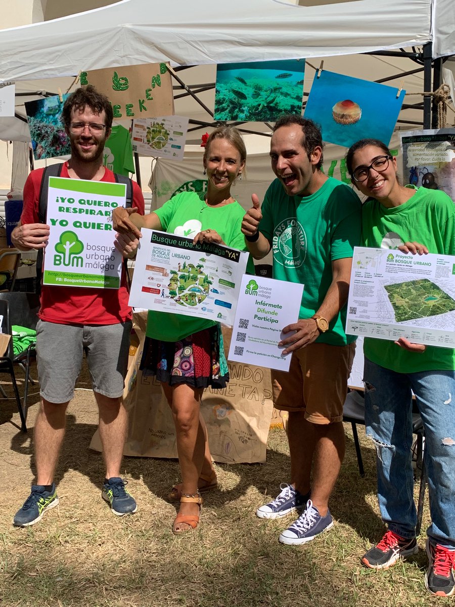 BosqueUrbanoMA's tweet photo. Este fin de semana en #ecoweekend Torremolinos ha sido maravilloso. ¡Gracias! https://t.co/d7qDTQwNe0