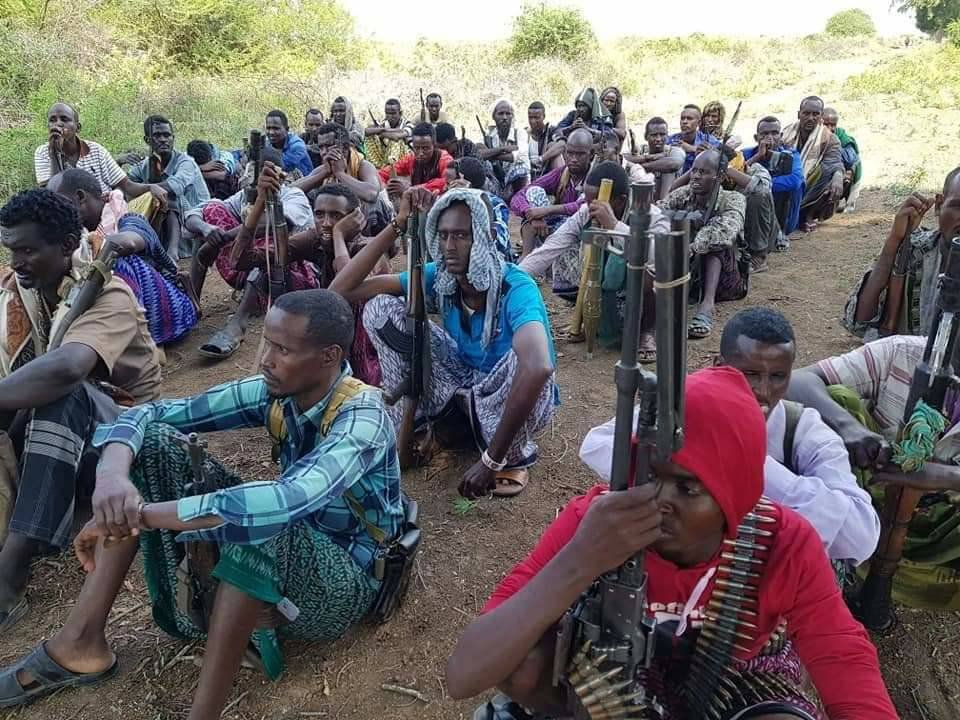 RAbdiAnalyst's tweet photo. Somalia's heroes.

Ma'wisley - ordinary rural folk fed up with Al-Shabaab and fighting back with great success. They have reclaimed over 20 towns in recent weeks. https://t.co/eEFr7qhyWn