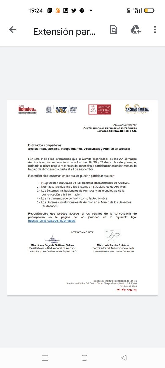 Mtra. María Eugenia Gutiérrez Valdez tweet media