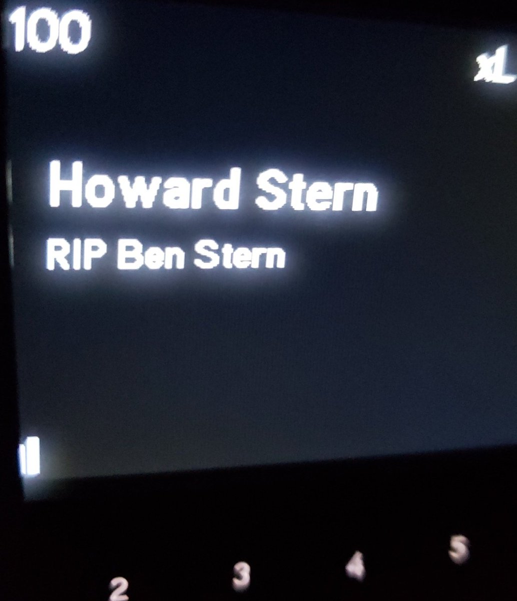 BobbyBounce's tweet photo. So sorry @HowardStern @sternshow @SIRIUSXM #RIP #BenStern 🙏🏼📻🎙🎧💙 https://t.co/2XHmapbeNu