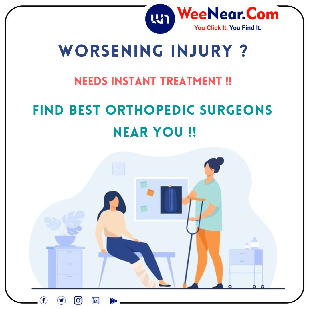 sapan2808's tweet photo. Find out the List of Top Orthopaedic Surgeon's Near you only on https://t.co/OMTxg7tERC or Download the WN App Now - https://t.co/MH0as7ygDw 

#orthocare #orthopaedicsurgeon #orthopedicdoctors #jointsInjury #specialist #in #ahmedabad #on #weenear #youclickityoufindit https://t.co/vWWLRT0th3